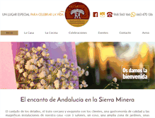 Tablet Screenshot of lacartujacelebraciones.com